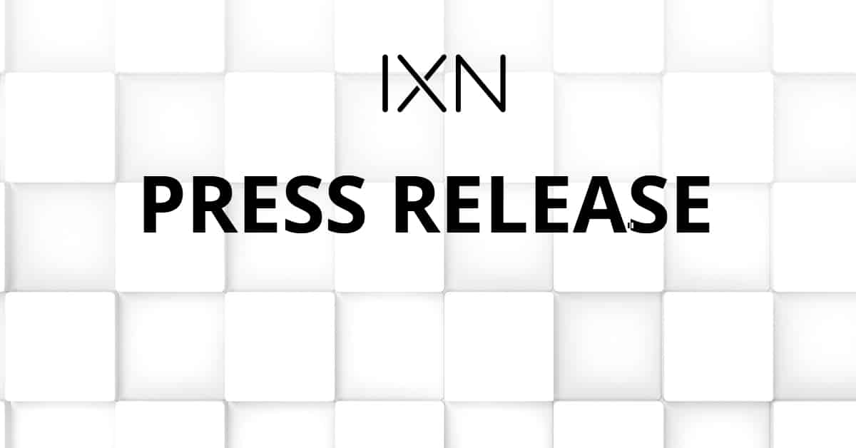 Ixn Press Release