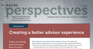 Creating a better advisor experience