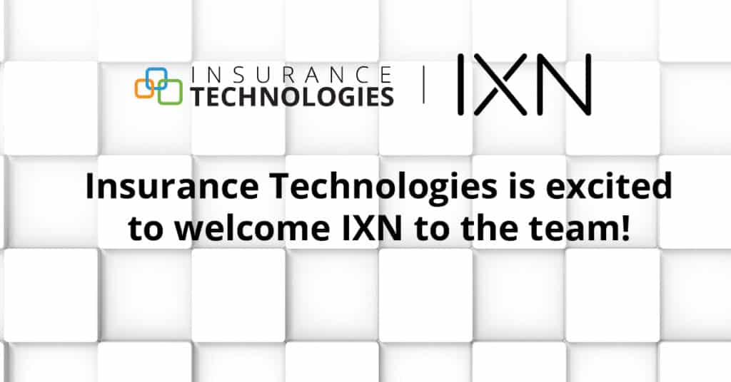 Insurance Technologies Acquires IXN
